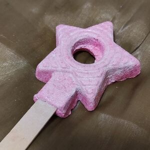 Lush snow fairy wand reusable bubble bar